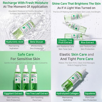 APLB AHA BHA PHA Centella Mist Essence, mgiełka-esencja do twarzy z kwasami i wąkrotą azjatycką, 105 ml