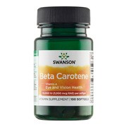Swanson Beta Karoten, 10000 IU, kapsułki, 100 szt. https://azcdn.doz.pl/image/d/product/33a24d49-scale-180x180.png