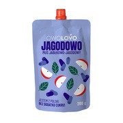 Owolovo Jagodowo, mus jabłkowo-jagodowy, 200 g https://azcdn.doz.pl/image/d/product/9185b426-scale-180x180.png