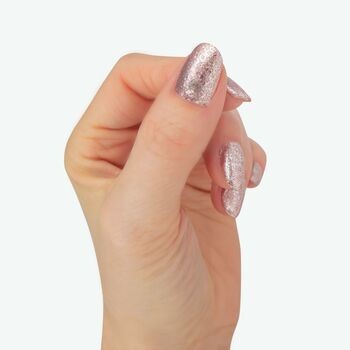 Maga Cosmetics Inna Bajka, lakier hybrydowy z pyłkiem, 847 Pasaż Róży, 6 ml