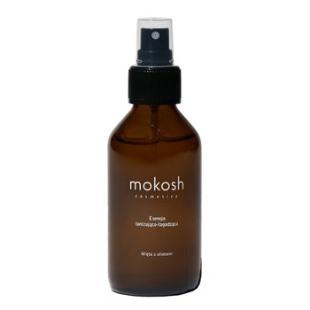 Mokosh, tonująco-łagodząca esencja Mięta z aloesem, 100 ml