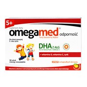 alt Omegamed Odporność 5+, syrop w kapsułkach do żucia, 30 szt.