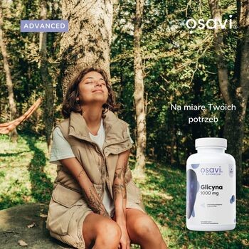 Osavi Glicyna 1000 mg, kapsułki twarde, 120 szt.
