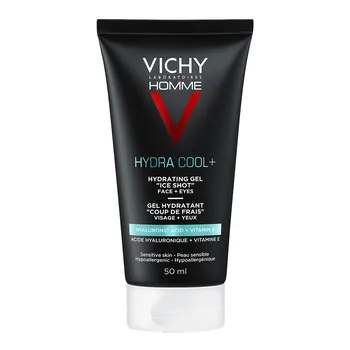 Vichy Homme HydraCool+, żel nawilżający z efektem chłodzenia, 50 ml