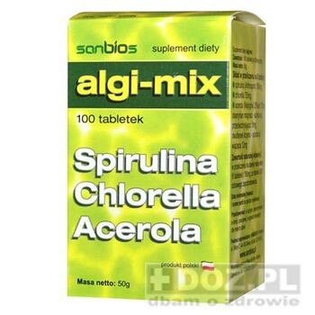 Algi-mix, tabletki, 100 szt.