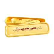 Mothers Corn Kids, zestaw pudełeczko + sztućce, 1 szt.        