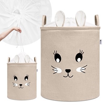 Sipo, kosz na zabawki XXL, Królik, 1 szt.