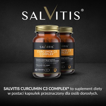 Salvitis Curcumin C3 Complex, kapsułki, 60 szt.