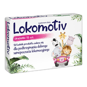 Lokomotiv, drażetki, 15 szt.