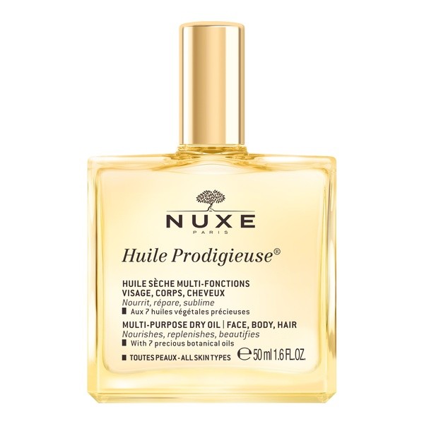 Nuxe Nuxe Huile Prodigieuse, suchy olejek o wielu zastosowaniach, 50 ml — Składniki i ocena