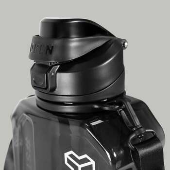 GymBeam, butelka Lunar Hydrator 1500 ml Strix, czarna, 1 szt.