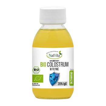 NatVita Bio Colostrum, płyn, 125 ml
