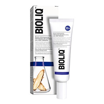 Bioliq 55+, krem intensywnie liftingujący do skóry oczu, ust, szyi i dekoltu, 30ml