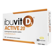Ibuvit D3 Active 20, 20 mcg, kapsułki miękkie, 30 szt.