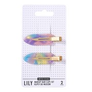 Sister Young, Lily, klipsy do włosów do makijażu i pielęgnacji, Pink Purple, 2 szt. https://azcdn.doz.pl/image/d/product/f7684e78-scale-180x180.png
