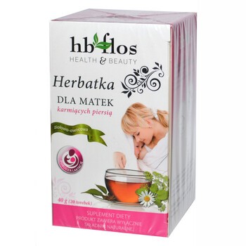 Hb-Flos Tea, fix, herbatka dla matek karmiących piersią, 2 g, 20 szt.