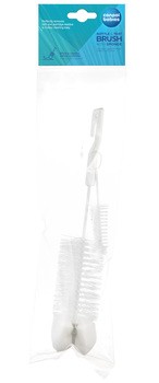 Canpol, szczotka do butelek i smoczków, z gąbką, 1 szt.