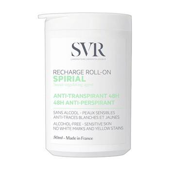 SVR Spirial, antyperspirant roll-on 48h, uzupełnienie, 50 ml