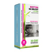 alt Biotyna na włosy + krzem, tabletki, 30 szt. (Noble Health)