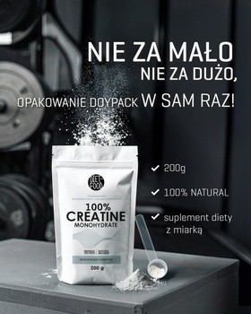 Diet-Food Kreatyna Monohydrat, proszek, 200 g
