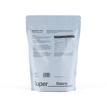SuperPauza Białko roślinne Super balans, proszek, bezsmakowe, 750 g