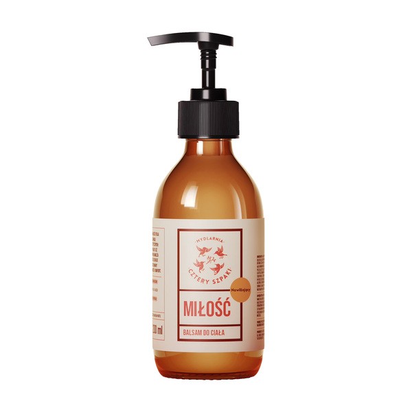 Cztery Szpaki Mydlarnia 4Szpaki, regenerujący balsam do ciała Miłość, 200 ml — Składniki i ocena