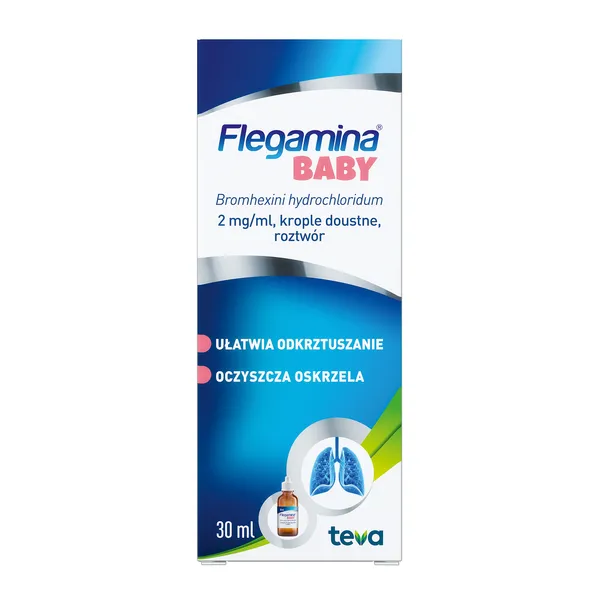 Bromheksyna 2 mg/ml 30 ml [Flegamina Baby]