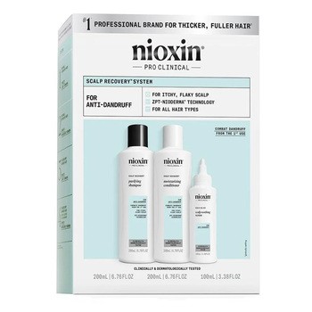 Nioxin New Scalp Recovery, zestaw do pielęgnacji włosów z tendencją do łupieżu, 1 szt.