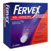 Fervex ból i gorączka Forte, 1 g, tabletki musujące, 8 szt. https://azcdn.doz.pl/image/d/product/225df4e3-scale-180x180.png