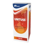 Unituss, 60 mg/10 ml, syrop, 120 ml https://azcdn.doz.pl/image/d/product/aefe5587-scale-180x180.png