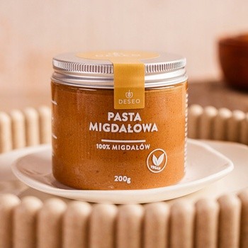 Deseo, pasta migdałowa 100%, 200 g