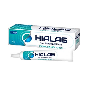 Hialag, izotoniczna maść do oczu, HA 0,4%, 5 g