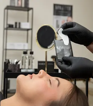 Nanolash Hydrogel Eye Patches, hydrożelowe płatki do przedłużania rzęs, 100 szt.