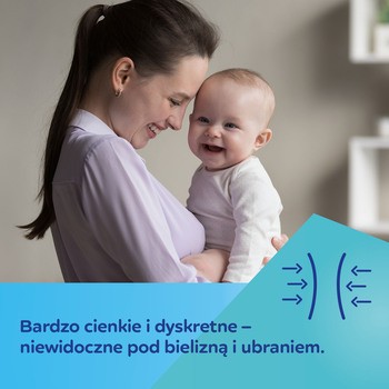 Canpol Babies, oddychające ultrachłonne wkładki laktacyjne 3D, czarne, 60 szt. (50 szt. + 10 szt.)