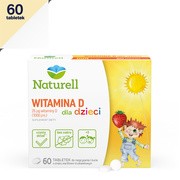 Naturell Witamina D dla dzieci, tabletki, 30 szt.