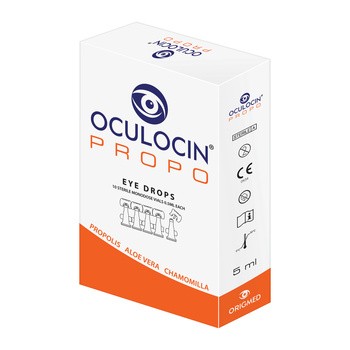Oculocin Propo, krople do oczu, 10 x 0,5 ml