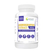 Wish Andrographis extract 400 mg, kapsułki, 60 szt.