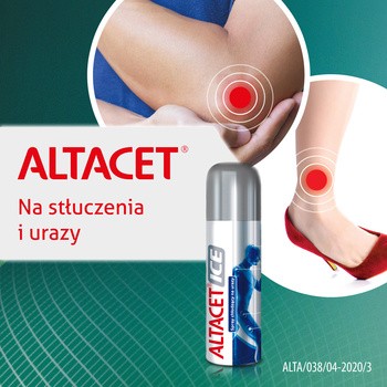 Altacet Ice, spray chłodzący na urazy, 130 ml 