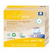 Silver Care, bawełniane tampony ekologiczne bez aplikatora, regular, 18 szt.