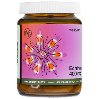 Wellbear Echinacea 400 mg, kapsułki, 60 szt.