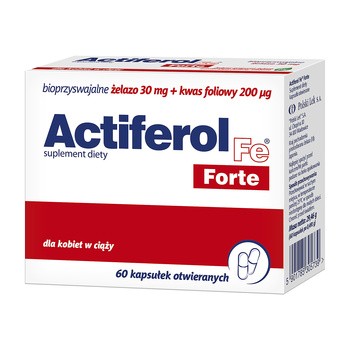Actiferol Fe Forte, kapsułki otwierane, 60 szt.