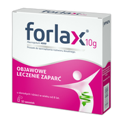 Forlax 10 g, proszek do sporządzania roztworu doustnego, 10 saszetek