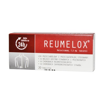 Reumelox, 7,5 mg, tabletki, 20 szt.
