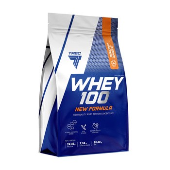 Trec Whey 100 New Formula, odżywka białkowa w proszku, 2000 g