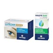 Zestaw Oczy i Wzrok Lutezan Premium + Hialeye Duo
