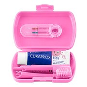 Curaprox Travel Set Kids, zestaw podróżny dla dzieci 6-12 lat, różowy, 1 szt. https://azcdn.doz.pl/image/d/product/f060ebbd-scale-180x180.png