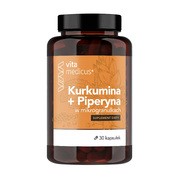 Vitamedicus, Kurkumina + Piperyna w mikrogranulkach, kapsułki, 30 szt.