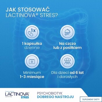 Lactinova stres, kapsułki, 28 szt.