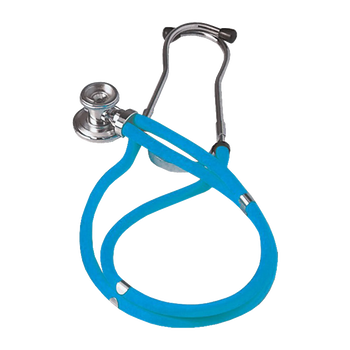 JOTARAP DOUBLE HEAD/TUBE STETHOSCOPE - blekitny Stetoskop internistyczny