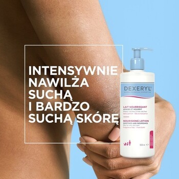 Zestaw Dexeryl, mleczko odżywcze, 500 ml + krem pod prysznic, 500 ml